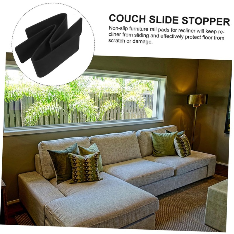 TEHAUX 4 Pairs Chair Leg Floor Protectors Scratch Furniture Pads