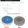 Umei high Precision Universal Horizontal Bubble Aluminum Shell Horizontal Circle