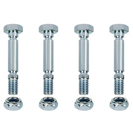 303160355P / 303160355 Snow Blower Shear Pins Bolts and Nuts, Compatible with MTD Powersmart Snow Blower Shear Pins Parts (4 Sets)