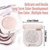 BelleVive Glitter Eyeshadow, Light Eyeshadow, Pressed Glitter Eyeshadow, Glitter Matte