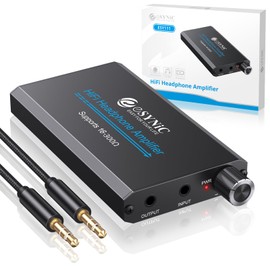 eSynic HiFi 16-300Ω Hetphone Amplifier 3.5mm Jack for MP3 MP4 etc (16-300Ω)
