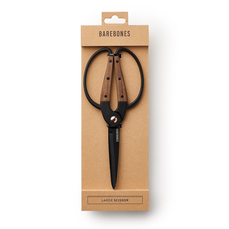 Barebones Garden Scissors - Walnut Scissors - Garden Supplies and