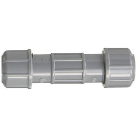 SANEI T940-13 PVC Pipe Union, Tightening Connection, For Temporary Repair and Burial Use, Length 4.5 inches (114 mm)