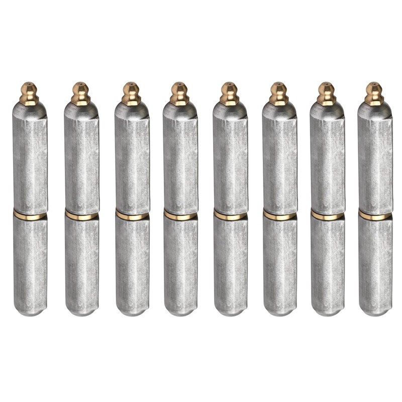 MOUNTAIN_ARK 8 Pack 4" x 17/32" Weld On Bullet Hinges