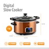 Toastmaster 4-Quart Digital Slow Cooker with Locking Lid - Food