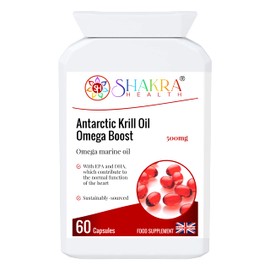 Antarctic Krill Oil Omega Boosting Cod Liver Oil Alternative. A Potent Source of EPA, Astaxanthin & DHA for Brain Function, Heart Health, Blood, Hair, Skin, Joints, Connective Tissues & Liver