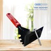 MANUFORE Red crowbar, nail lifter, trim puller, multifunctional trim puller