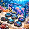 Galaxy Projector Pro Ocean Disc Set – 6 Replaceable 4K