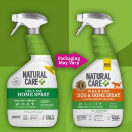 Natural Care + Flea and Tick Home Spray for Dogs, Cats & Home