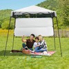 Tangkula 7 x 7 Ft Pop-up Canopy Tent, Outdoor Slant