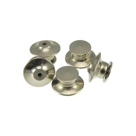 Emergency First Responder Lapel Pin Fire Paramedic LEO Shield 1" Silver - A 07