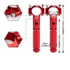 XINGWU Foldable Motorcycle Highway Foot Pegs Universal for 1-1/4" 32mm