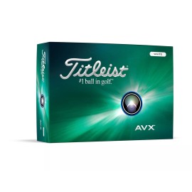 Titleist AVX Soft Feel Golf Balls Low Flight Low Spin Excellent Control 12 Pack