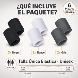 Muñequeras de Sudor – 6 Piezas Deportivas Elásticas de Algodón