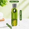 3-in-1 Cup Cleaning Brush for Lids & Gaps – Rotating