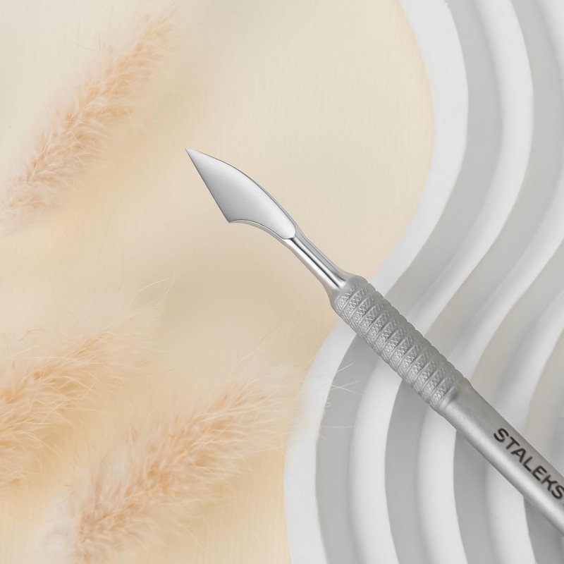 STALEKS PRO by Natury Nails Cuticle Pusher Manicure Pedicure Stainless