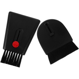 UKCOCO 2 Piezas Kit para Portátil Cepillo de Limpieza para Teclado y Pantalla, Herramienta Fácil de Limpiar Fibra y PP, Adecuado para Ventanas y Rincones