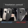 e-power-auto-Trim Carbon Fiber Door Buffer Cushion Mat Panel Cover sticker