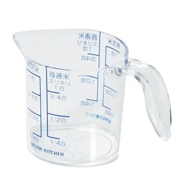Delish Kitchen CC-1846 Pearl Metal Rice Measuring Cup, Easy to Scoop Rice Cup