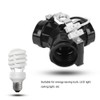 Fdit 2Pcs 3-Heads E27 Lamp Base Holder Light Bulb Socket