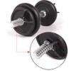 Dumbbell Barbell Spring Collars, 4PCS Weightlifting Strength Training Lock Clamp