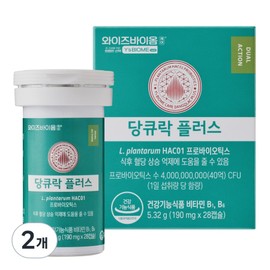 WiseBiome Dankyurok Plus Lactobacillus, 28 tablets, 2 units / 와이즈바이옴 당큐락 플러스 유산균, 28정, 2개