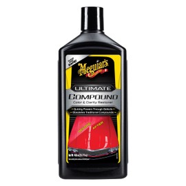 Meguiar's Meguiar's Ultimate Compound - Pro-Grade Car Scratch Remover, Paint Correction Compound that Removes Defects While Adding Gloss and Shine, Single Stage and Clear Coat Scratch Remove, 15.2 Oz
