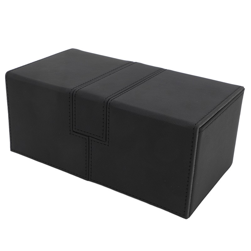Card Deck Box with 3 Drawers Large Capacity Magnetic Closure