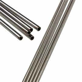 CynKen 2pcs OD 9mm x 7mm ID Stainless Pipe 304 Stainless Steel Capillary Tube Length 400mm