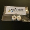 White Sewing Bobbins with White Thread, NEW, 2 Pack, Shipped
