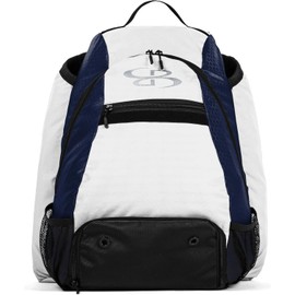 Boombah Prospect Batpack Solid BM-9049C23 White/Navy