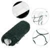 Green Badminton Net with Rope Cable Single-Edged Volleyball Net Outdoor