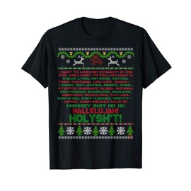 aunt bethany - clark - swear words ugly christmas T-Shirt