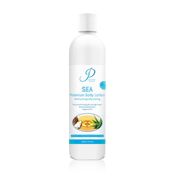 SEA Premium Moisturizing Body Lotion for Men and Women ? Fragrance Free ? Natural Skin Care Lotion.