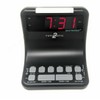 Generic DEAFWORKS Futuristic 2 Dual Alarm Clock with Flashing or