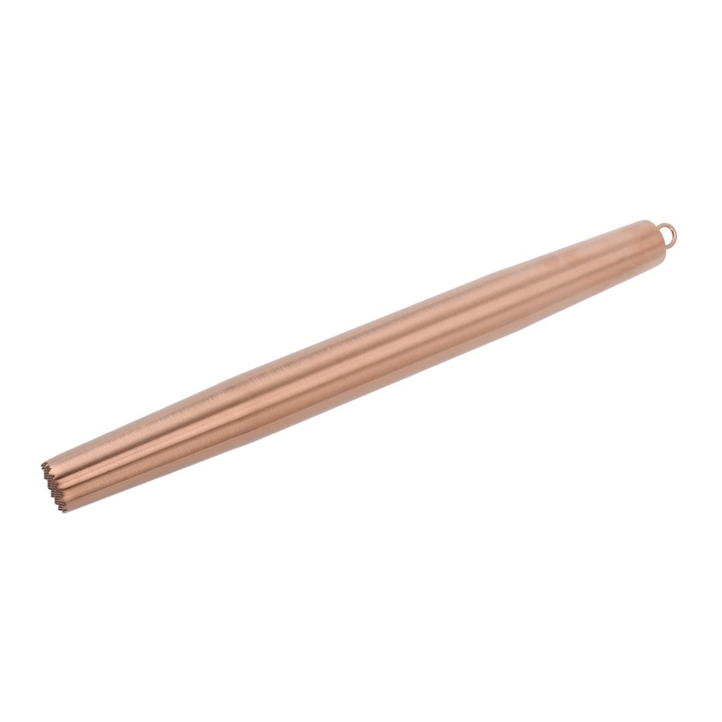 Rolling Pin 304 Stainless Steel Crushed Ice Dough Roller for