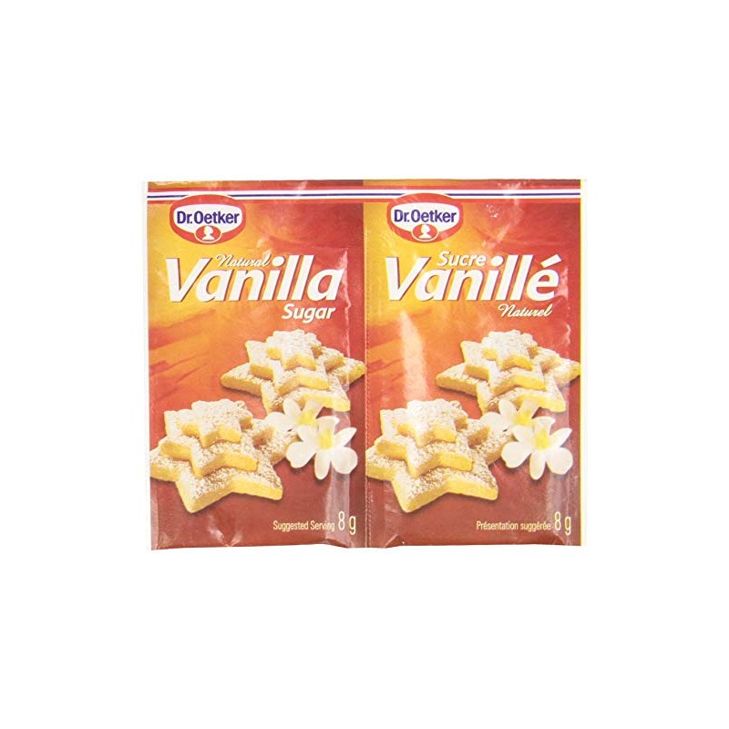 Dr. Oetker Vanilla Sugar - Natural - 6 × 8