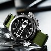 MEGALITH Digital Watch Men Military Tactical Analog Quartz Wrist Watch