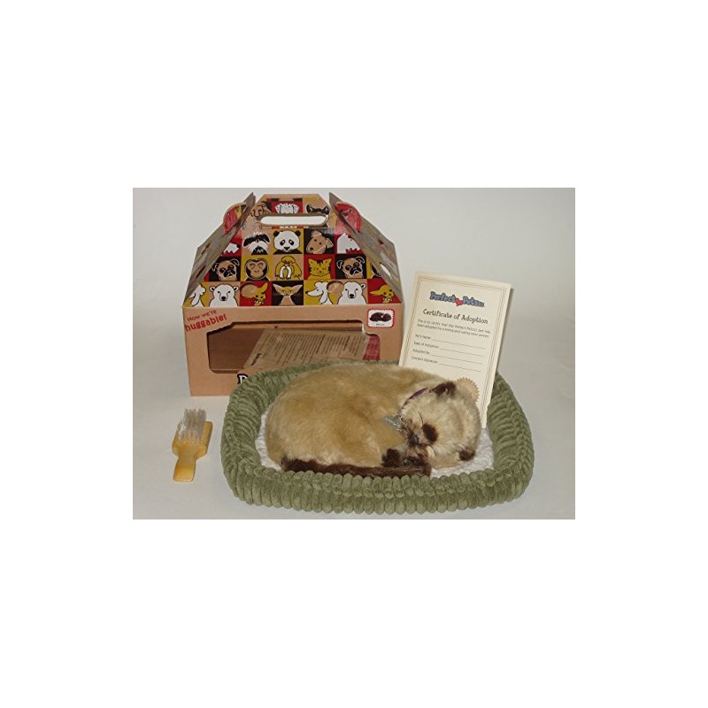 Perfect Petzzz ® The Original Breathing Pet Siamese Kitten New
