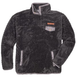 Simply Southern Simply Soft Sherpa - Coal Gray - Adult Pullover (as1, alpha, s, regular, regular, Small)