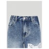 BEAUDRM Girl's Y2k Bow Print Baggy Jeans Wide Leg High
