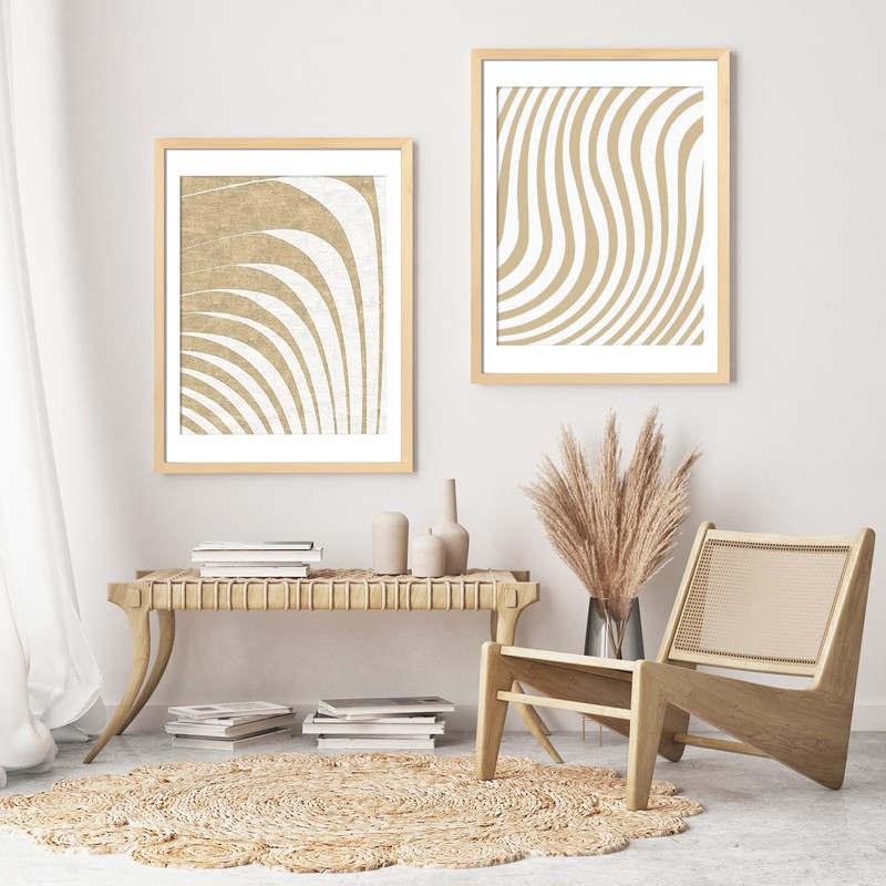 Egofine 18x24 Poster Frame Set of 2 Solid Wood Frame