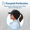 TrailHeads Women's Winter Ponytail Hat | Trucker Hat with Drop
