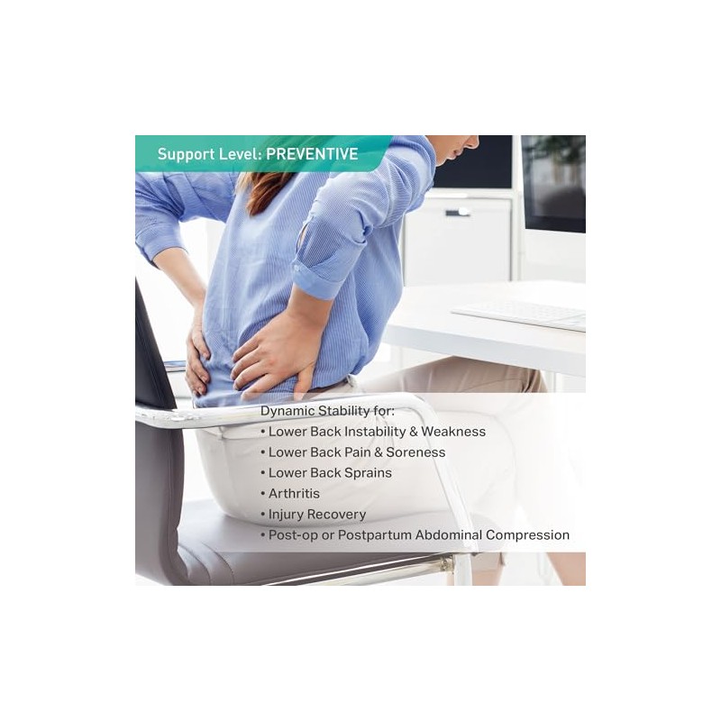 OPPO Elite Abdominal Lumbar Elasticated Breathable Support for Lower Back