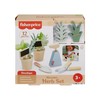 Fisher-Price Wood Pretend Play Toy Herb Garden & Tools Set,