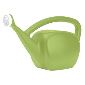 Root & Vessel 2 Gallon Watering Can Outdoor, Made in USA, Large Fill Hole & Long Spout & Handle for Ease of Use, Removable Nozzle, Outdoor & Indoor Use, Green