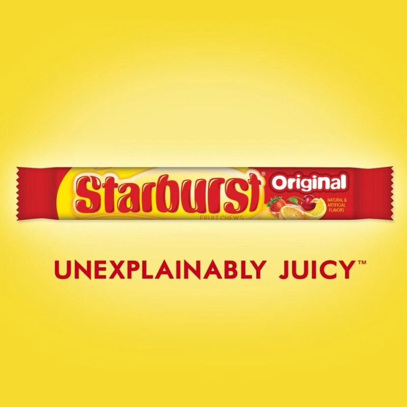 STARBURST Original Fruit Chews Candy, 2.07 ounce (36 Single Packs)