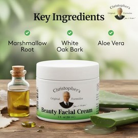 Christopher's Formulas Beauty Facial Cream, 2 Ounce