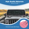 PDKLIN for Jeep JL Windshield Hinge Trim Cover for Jeep