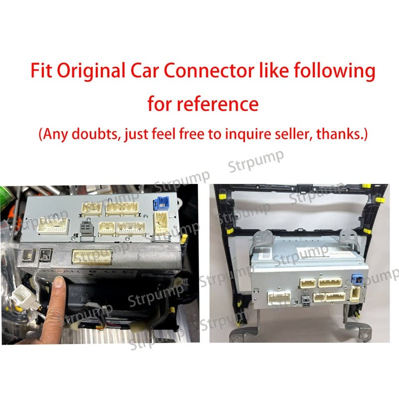 16pin Radio Stereo Power Harness Cable Wire for Toyota Camry
